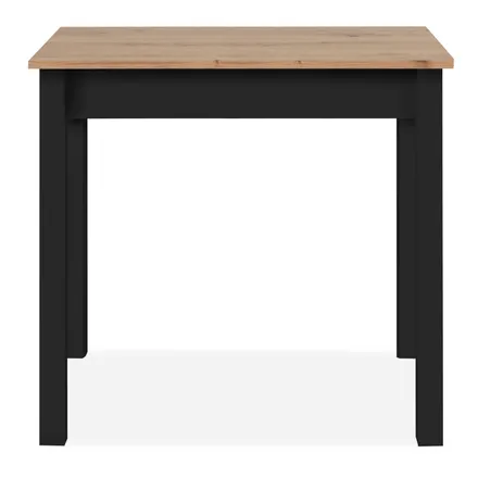 Söögilaud Capri 67x110 artisan tamm/must