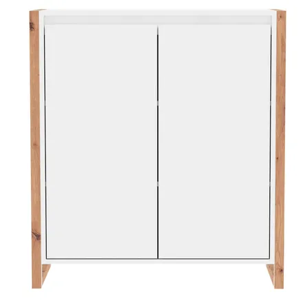 Kummut Denver 2u artisan tamm/valge
