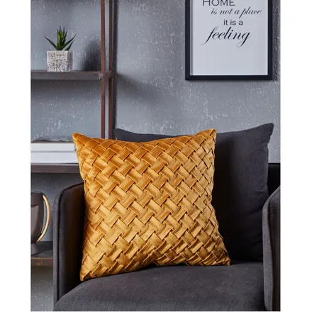 Dekoratiivpadi Iles 45x45 kollane