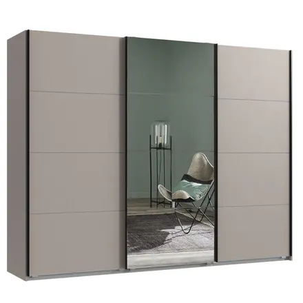 Riidekapp Tilburg+peegel 3lu 270 sahara