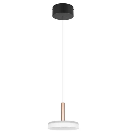 Laelamp Celeste 1 must/valge/pruun