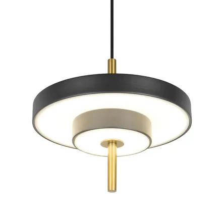 Laelamp Keaton 20 must/messing