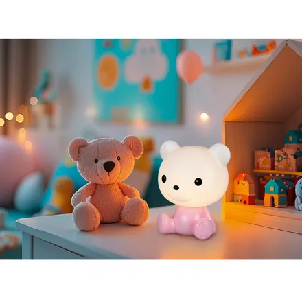 Meeleoluvalgusti Cute Led roosa