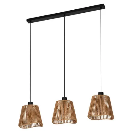 Laelamp Eglo Lavister 3 pruun
