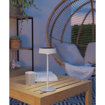 Laualamp Eglo Simeri Solar/Led valge