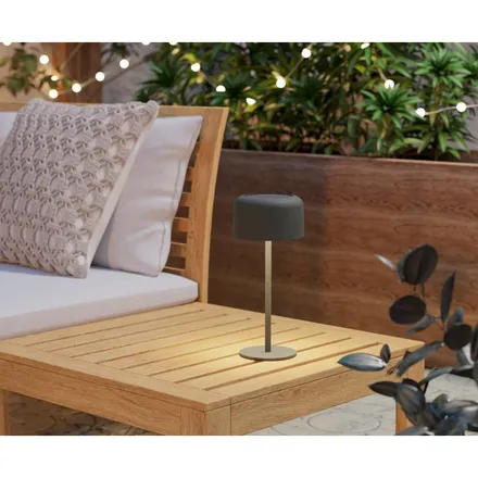 Laualamp Eglo Roccanova Solar/led roheline