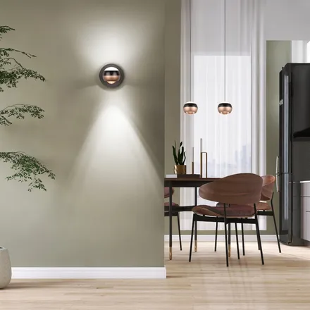 Seinalamp Select Orbit Led must/pruun