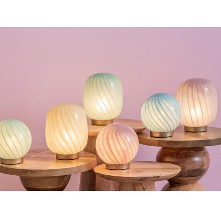 Laualamp Summer Globe roosa