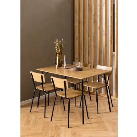 Söögilaud Tiivo 120x80 metsik tamm