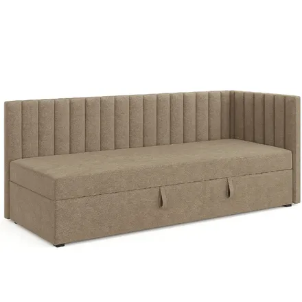 Pesukastiga voodi Klaus parem 90x200 sand