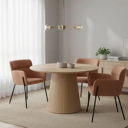 Söögilaud Mermin D120 tamm