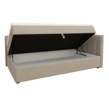 Pesukastiga voodi Ken 90x200 liivabeez