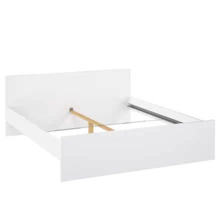 Voodi Naia 180x200 valge kõrgläige