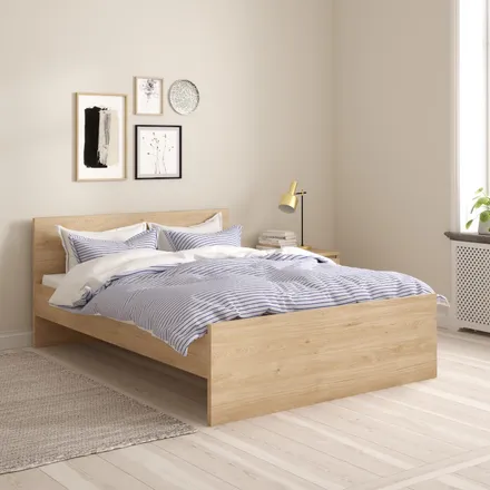 Voodi Naia 140x200 hickory