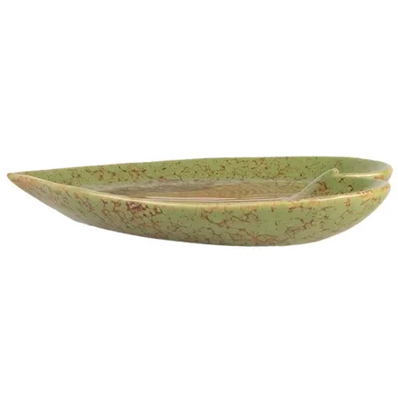 Dekoratiivne alus Leaf roheline