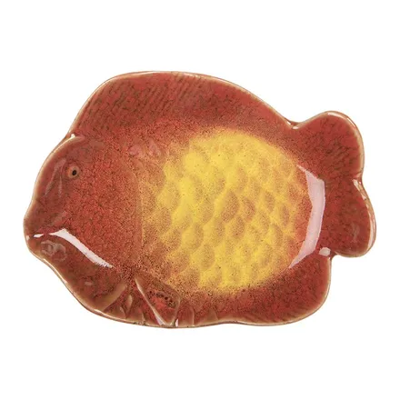 Dekoratiivne alus Fish oranž