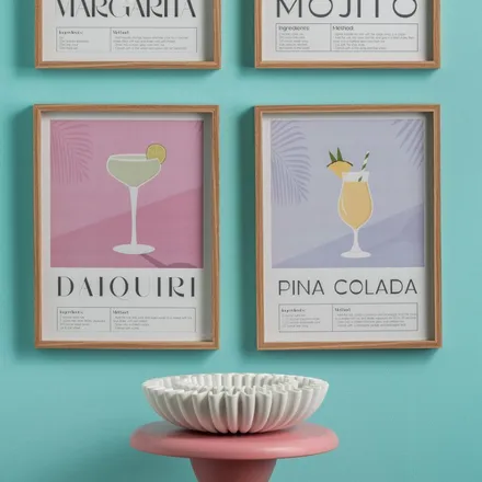 Kauss Wave D30 valge