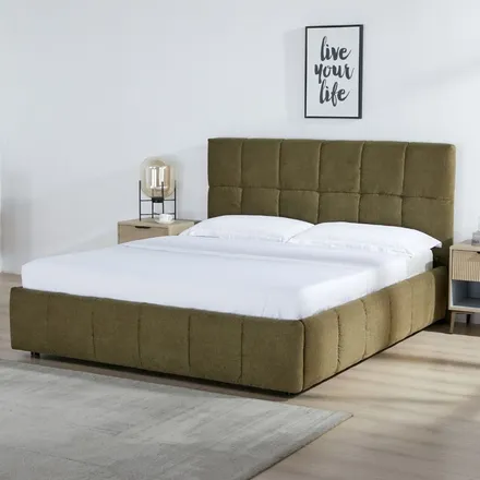 Voodi Aurelia 160x200 oliiv