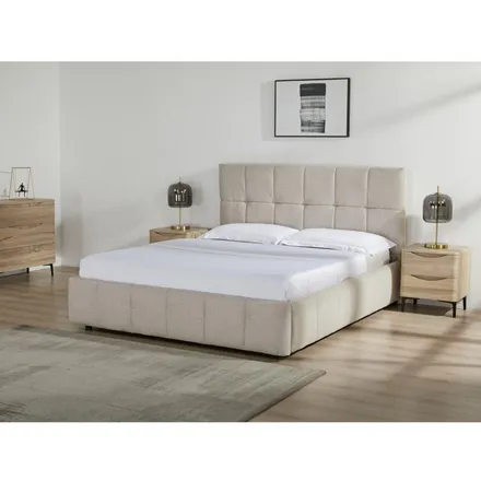 Voodi Amelia 160x200 helehall