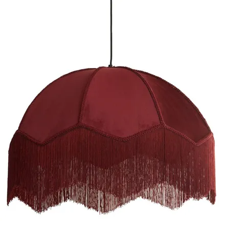 Laelamp Malacia D50 tumepunane