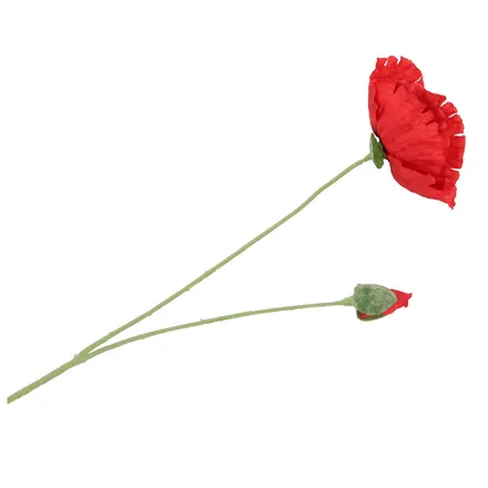 Kunstlill Poppy H70 punane