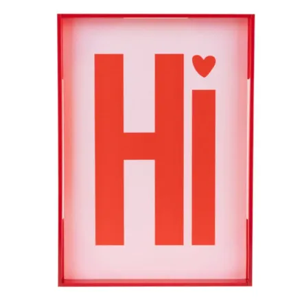 Seinapilt Hi 22x31 punane