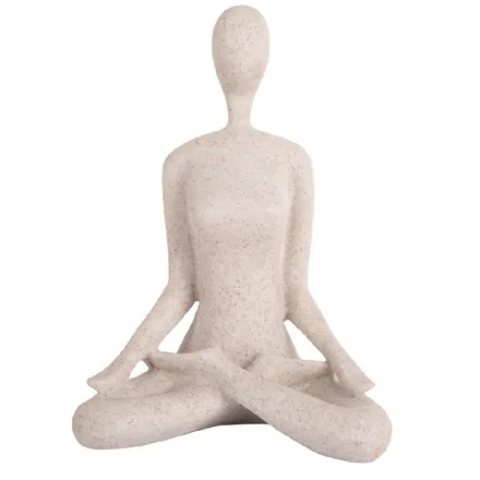 Dekoratiivkuju Open Lotus helehall