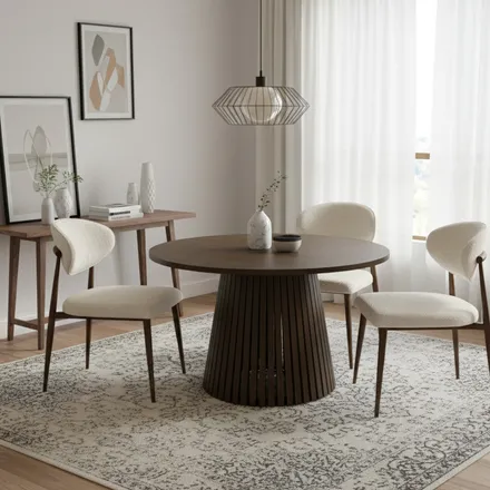 Pikendatav söögilaud Cristelle D120 pähkel