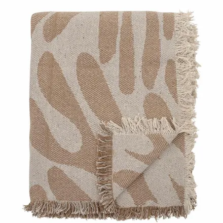 Bloomingville pleed Alk 160x130 pruun