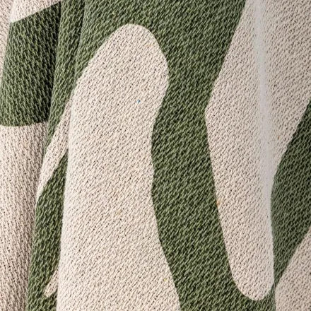 Bloomingville pleed Dalmine 160x130 roheline