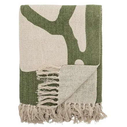 Bloomingville pleed Dalmine 160x130 roheline