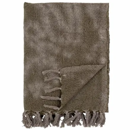Bloomingville pleed Ginger 150x125 roheline
