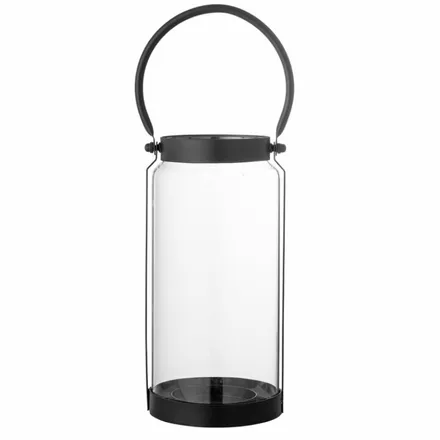 Bloomingville klaaslatern Danila H26 must