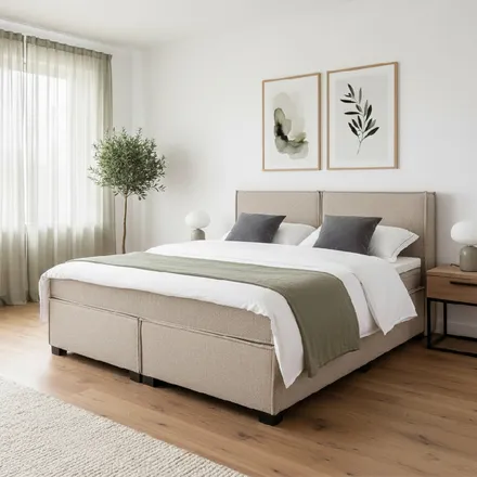 Kontinentaalvoodi KUU Uni 180x200 beež