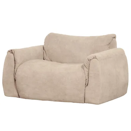 WOOOD Loveseat tugitool Baggy beež