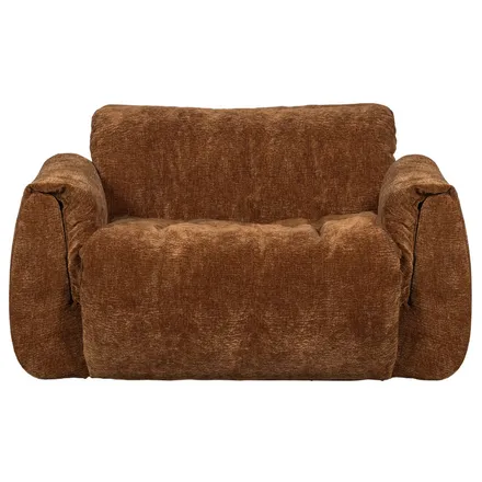 WOOOD Loveseat tugitool Baggy pruun