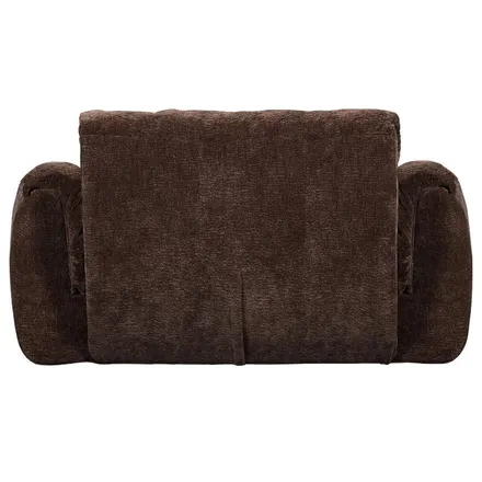 WOOOD Loveseat tugitool Baggy tumepruun