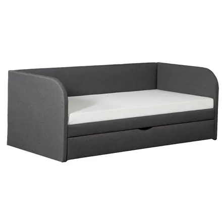 Voodi Kirke 90x190 tumehall