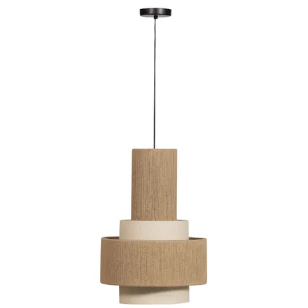 WOOOD ripplamp Pelle natural