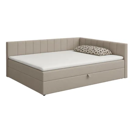 Pesukastiga voodi Ken 120x200 liivabeez