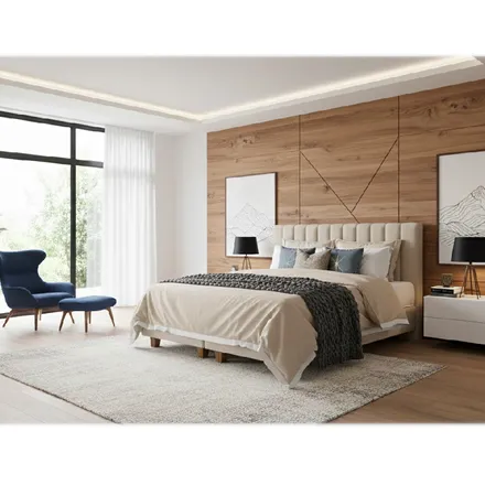 Kontinentaalvoodi KUU Lummus 180x200 helebeež