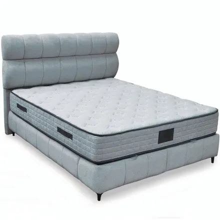 Kontinentaalvoodi Stonne 160x200 helehall