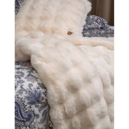 Pleed Fanni K Aava 127x152 valge