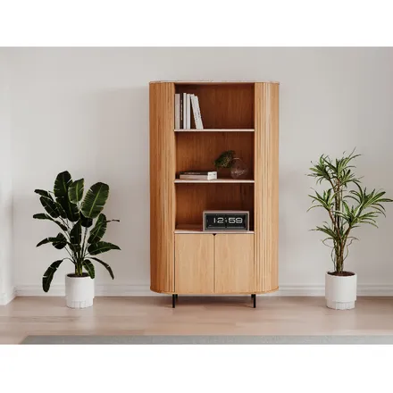 Riiul Fabia 2u3r tamm/travertiin