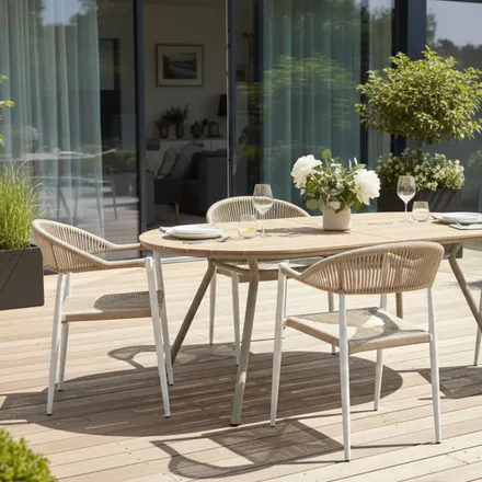 Aiatool Frey valge/beež