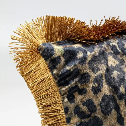 Dekoratiivpadi Leo Fringe 55x55 pruun