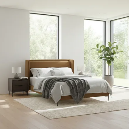 Voodi Sirell 160x200 ookerkollane