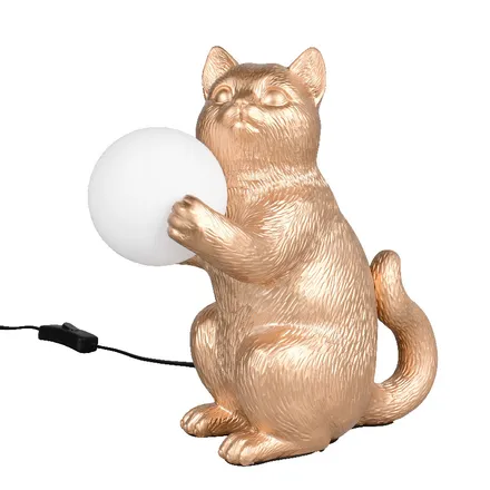 Lauavalgusti Kass kuldne