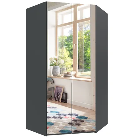 Nurgakapp+peegel New York A Black 2u H236 grafiithall