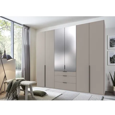 Riidekapp+peegel New York A Black 6u3s H208 sahara